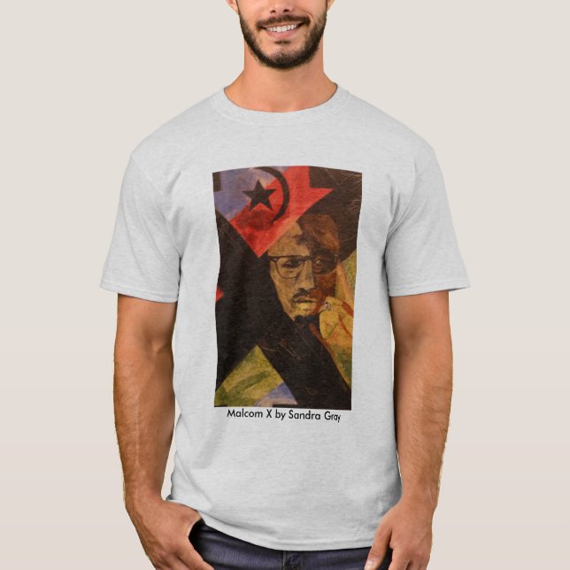 T-shirt Malcolm X (Frente)