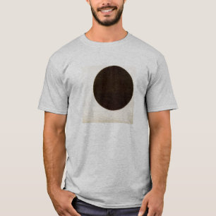 T-shirt Malevich, círculo preto