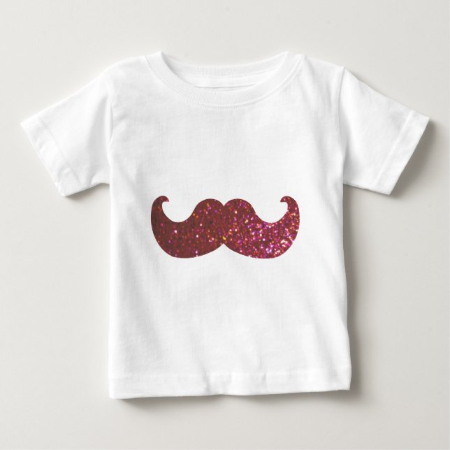 T-shirt Malgaxe Rosa (Gráfico de Brilhante Falso) (Frente)
