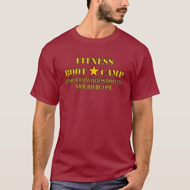 T-shirt Malhação Boot Camp da formação básica (Frente)