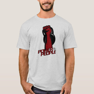 T-shirt Malhação de Kettlebell - poder às pessoas