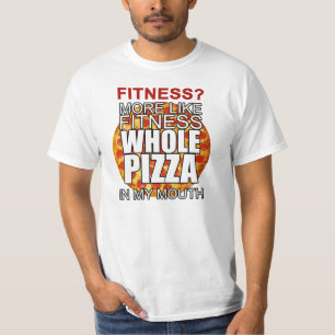 T-shirt Malhação? Mais gostam da pizza inteira da malhação