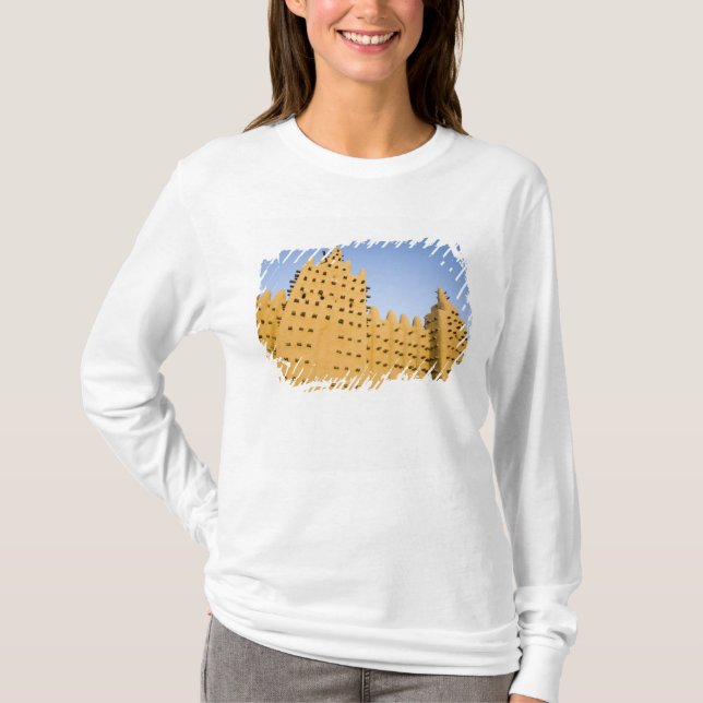 T-shirt Mali, Djenne. Grande Mesquita (Frente)