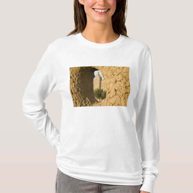 T-shirt Mali, Djenne. Grande Mesquita 2 (Frente)