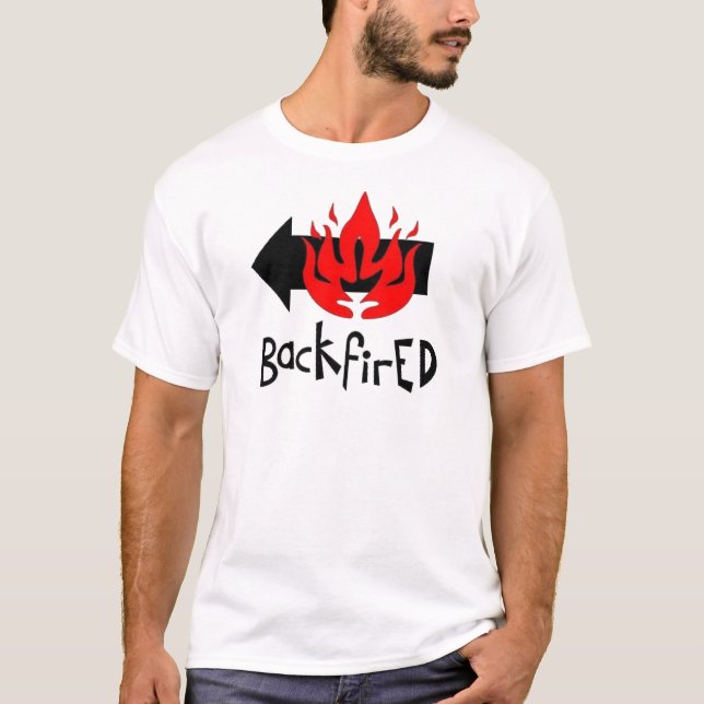 T-shirt malogrado (Frente)