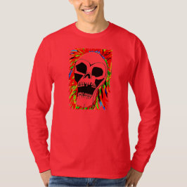 T-shirt MALOWEEN SCREAMING SKULL shirt