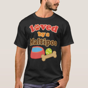 T-shirt maltipoo amado perto