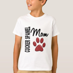 T-shirt Mamã 2 de cocker spaniel