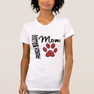 T-shirt Mamã 2 do buldogue francês