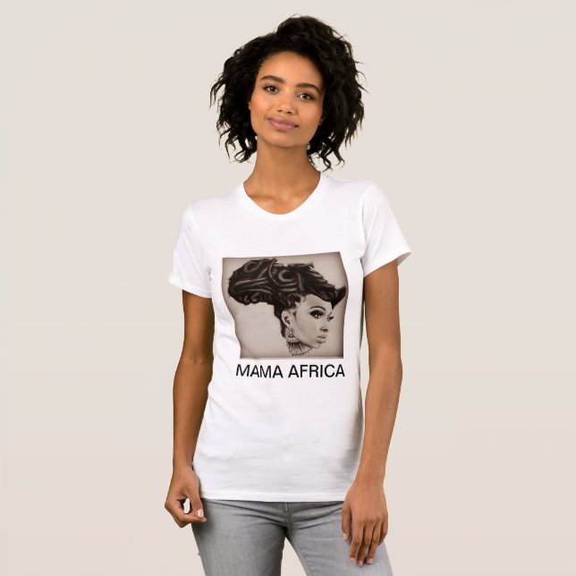 T-shirt Mama África (Frente Completa)