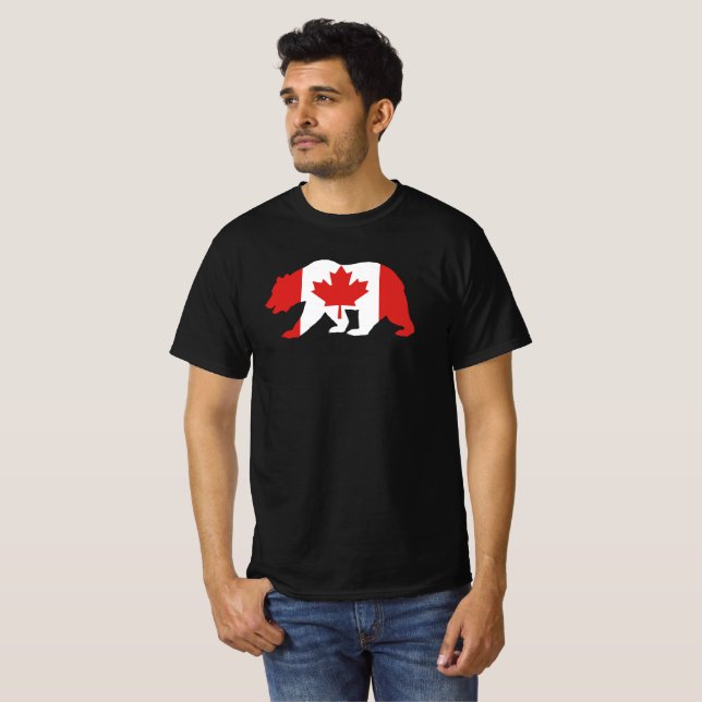 T-Shirt MAMA CANADA (Frente Completa)