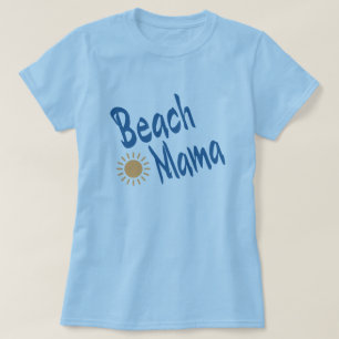 T-shirt Mama da praia