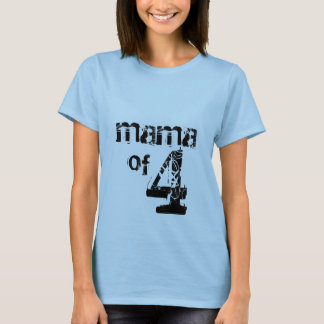 T-shirt mama de 4