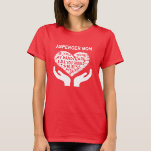 T-shirt Mamã de Asperger
