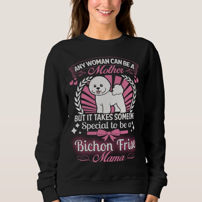 T-shirt Mama de Bichon Frise (Frente)