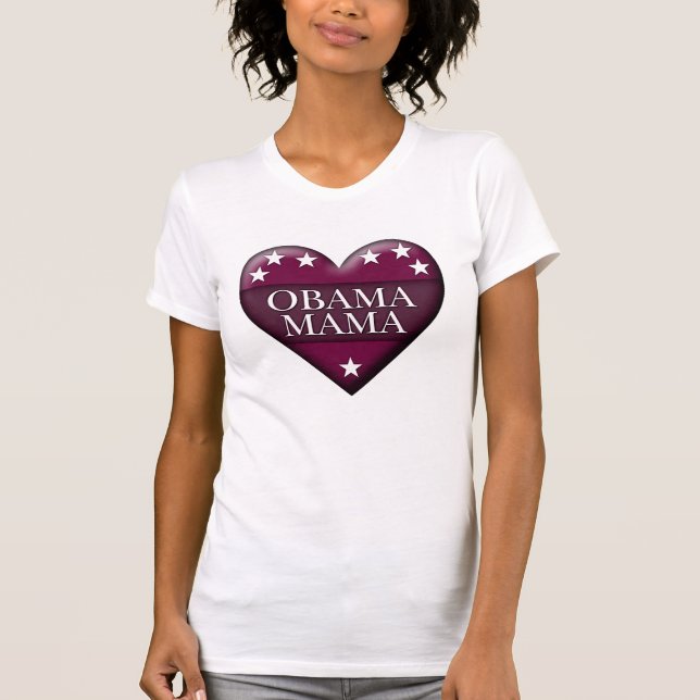 T-shirt mama de obama (Frente)