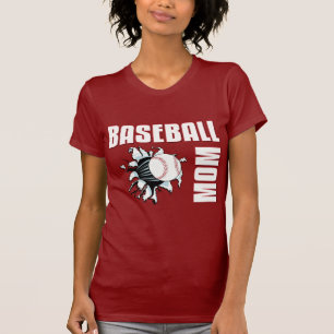 T-shirt Mamã do basebol