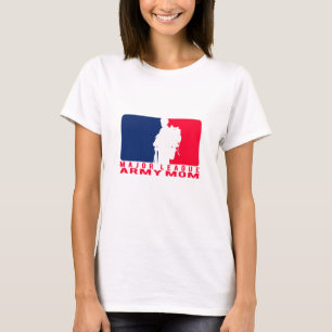 T-shirt Mamã do exército da liga principal