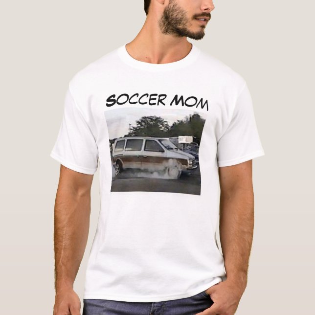 T-shirt Mamã do futebol (Frente)