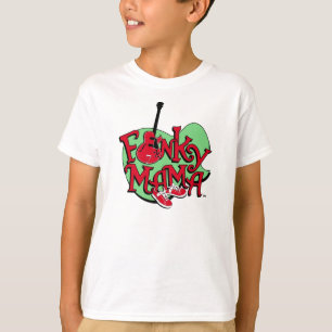 T-shirt Mama Funky Miúdo Verde Tshirt