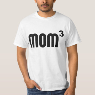 T-shirt Mamã Mom3 cubada exponencial