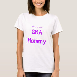 T-shirt Mamã orgulhosa de SMA