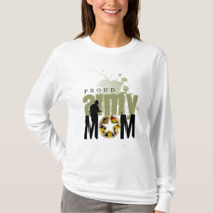 T-shirt Mamã orgulhosa do exército