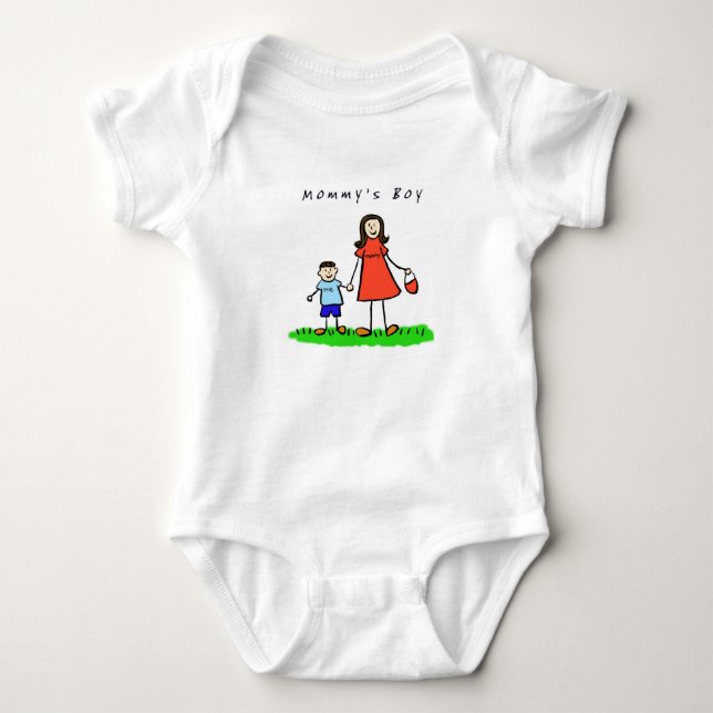 T-Shirt mamãe e Me (Brunette sem título) (Frente)