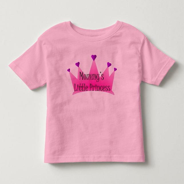 T-shirt Mamãe Little Princess (Frente)