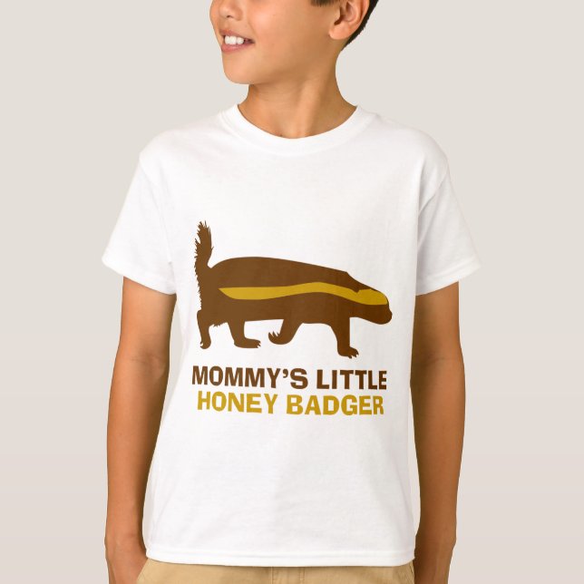 T-shirt Mamãe Mel Badger (Frente)