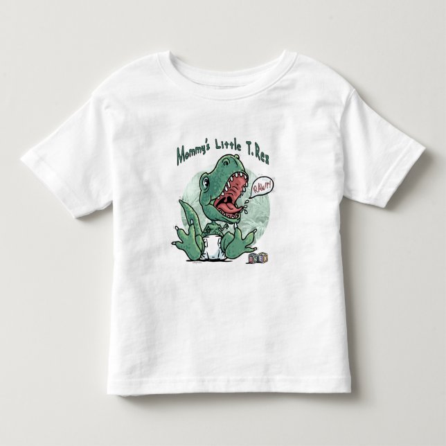 T-shirt Mamãe T Rex (Frente)