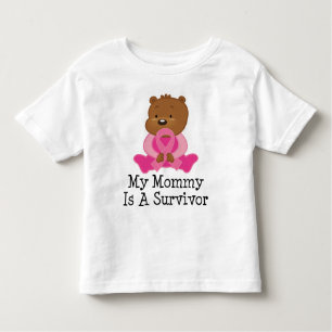 T-shirt Mamães do sobrevivente do cancro da mama