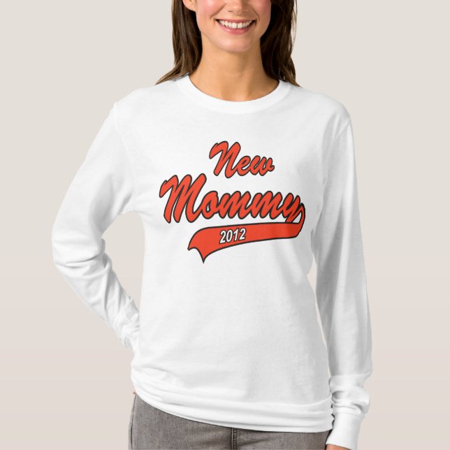 T-shirt Mamães novas 2012 (Frente)