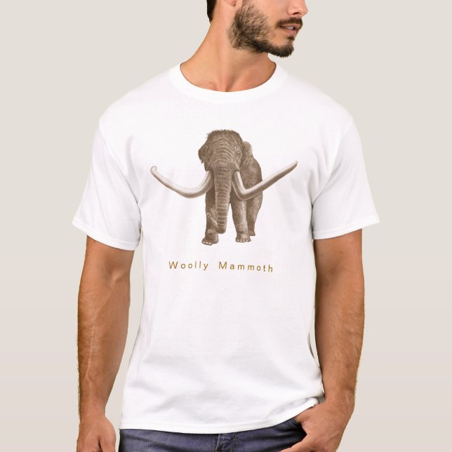 T-shirt mammoth woolly (Frente)