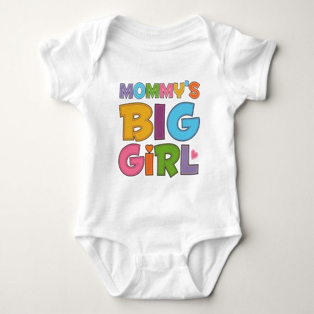 T-shirt Mammys Big Girl (Frente)