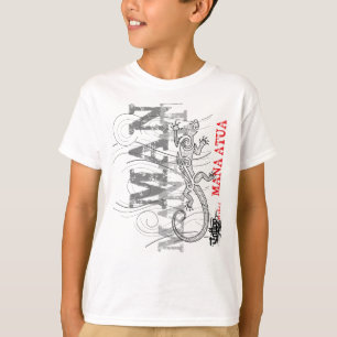 T-shirt Mana Atua - poder dos deuses (t-shirt branco)