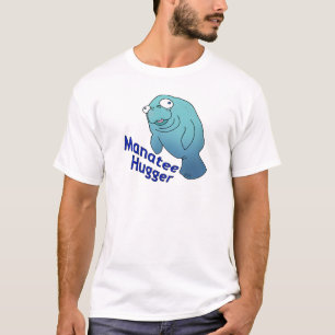 T-shirt Manatee Hugger