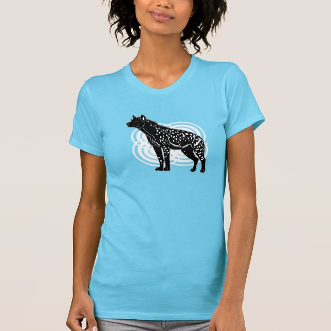 T-shirt manchado da arte do U-Amor-Animal das (Frente)