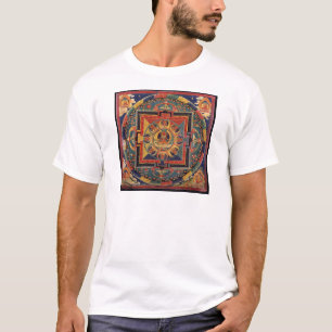 T-shirt Mandala de Amitayus. Escola tibetana do século XI