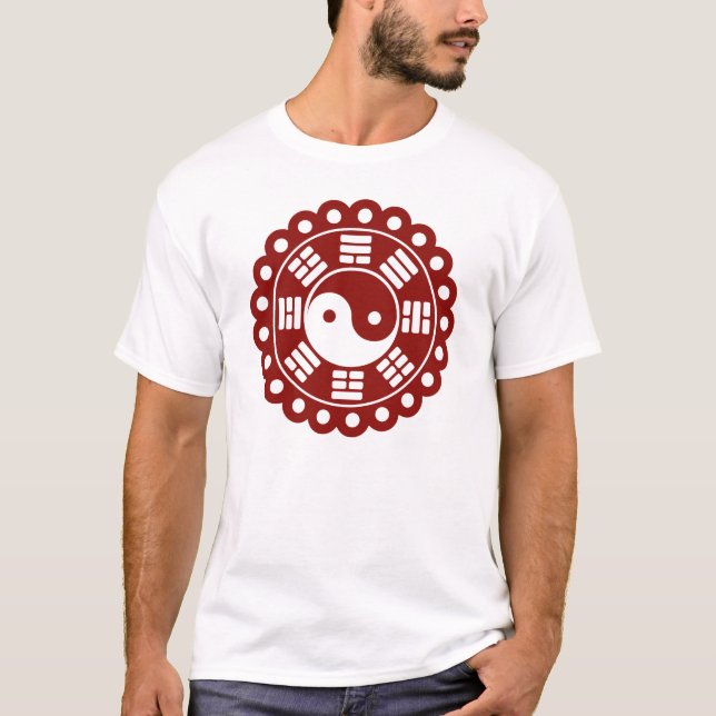 T-shirt Mandala de Yin Yang (Frente)