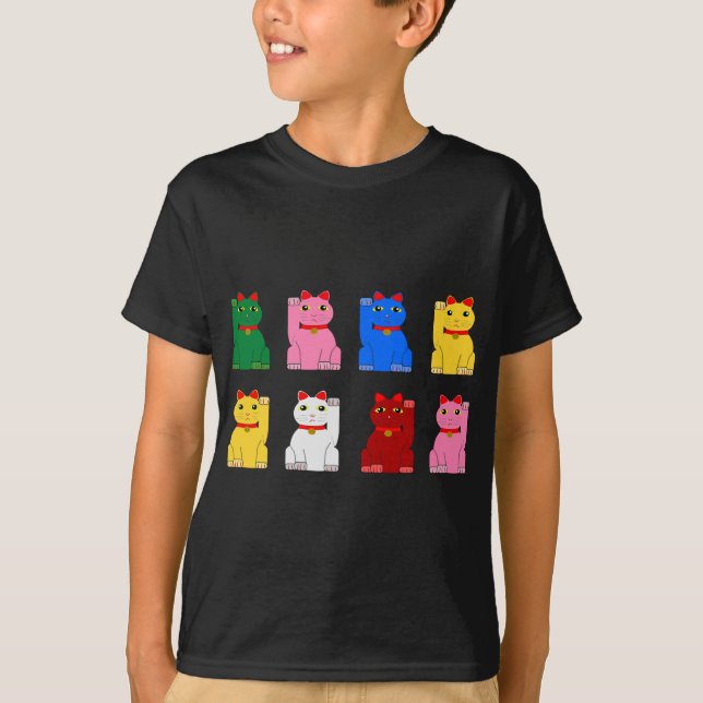 T-shirt maneki neko (Frente)
