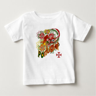 T-shirt Manga incluida Seleção Portuguesa