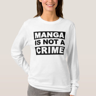 T-shirt Manga não é um hoodie das senhoras do crime