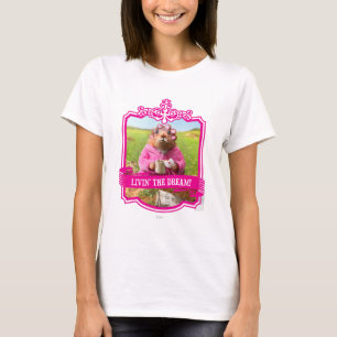 T-shirt Manhã Groundhog com rosquinha e café do pequeno