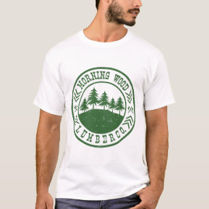 T-SHIRT MANHÃ WOOD LUMBER CO,