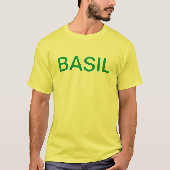T-shirt manjericão (Frente)
