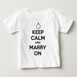 T-shirt Mantenha a Calma e Case - Casamento & Matrimônio