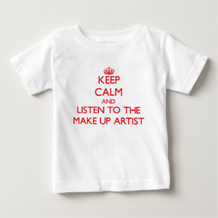 T-shirt Mantenha a calma e escute o artista compo