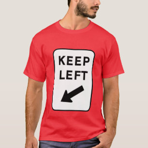T-shirt Mantenha à esquerda (a onça)