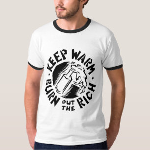 T-shirt MANTENHA MORNO - para queimar os RICOS!